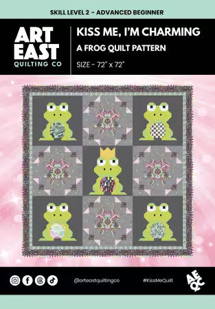 Kiss Me, I'm Charming! Quilt Pattern by Checker Dist.
