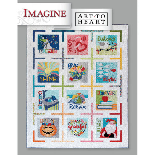 Imagine || Block-of-the-Month Book || Art to Heart