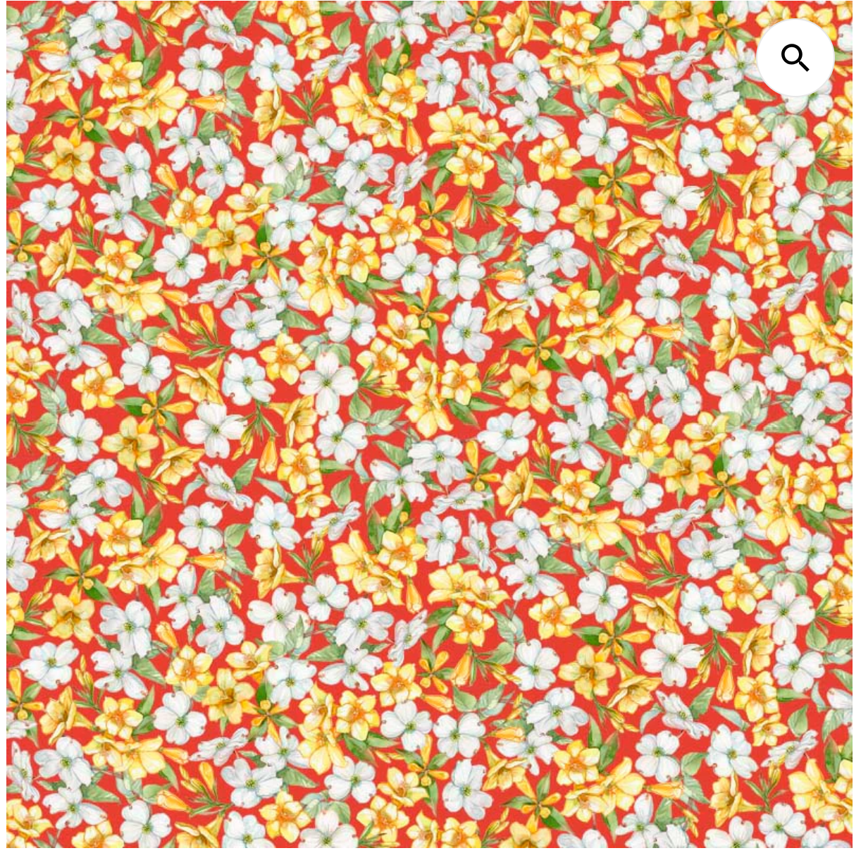 All Carolina Shop Hop Tomato Dogwood Floral