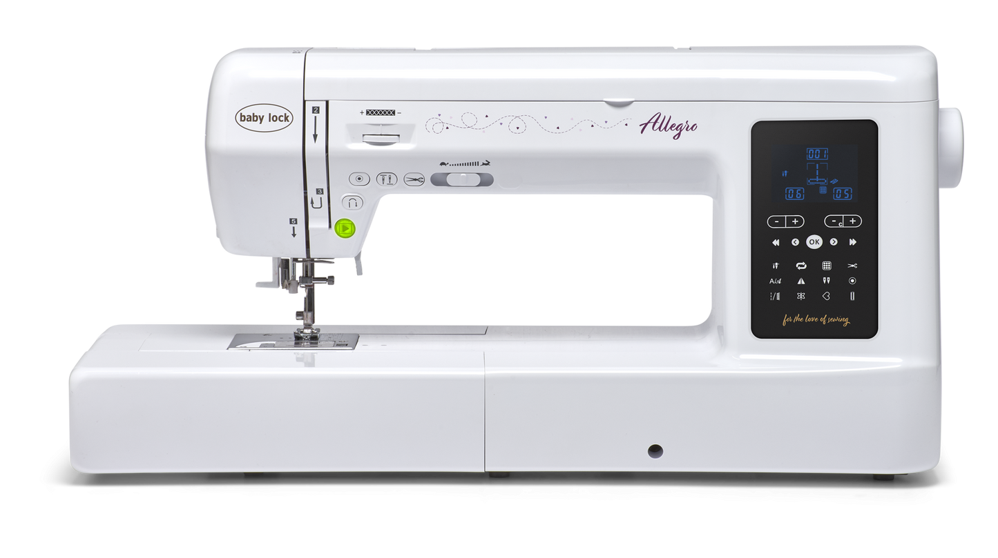 FLOOR MODEL Baby Lock Allegro Quilting and Sewing Machine