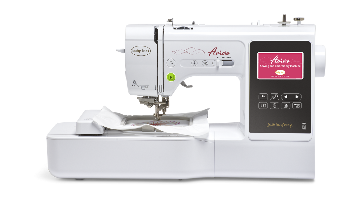 Baby Lock Aurora Sewing and Embroidery Machine (In Store)