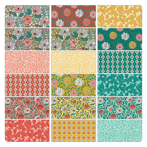 Blooming Color Harmony || Layer Cake