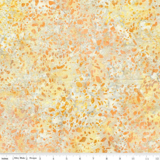Batiks || Terrazzo || Yellow Cream