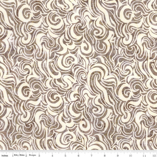 Sunken Treasure Coffee Kiss Fabric by Riley Blake Designs