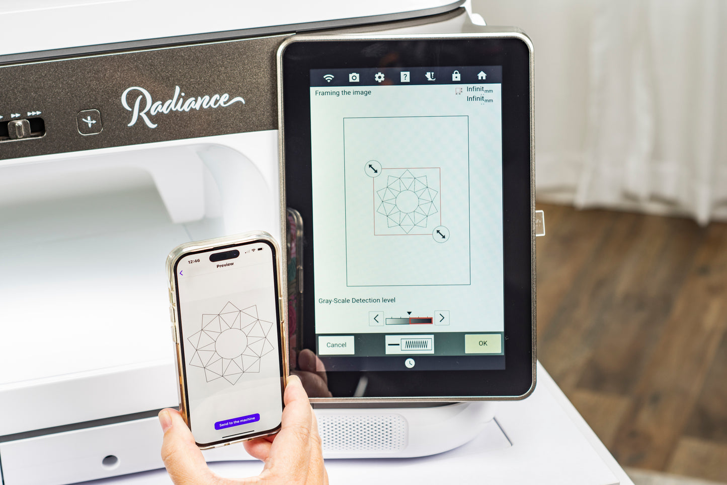 Baby Lock Radiance Sewing and Embroidery Machine