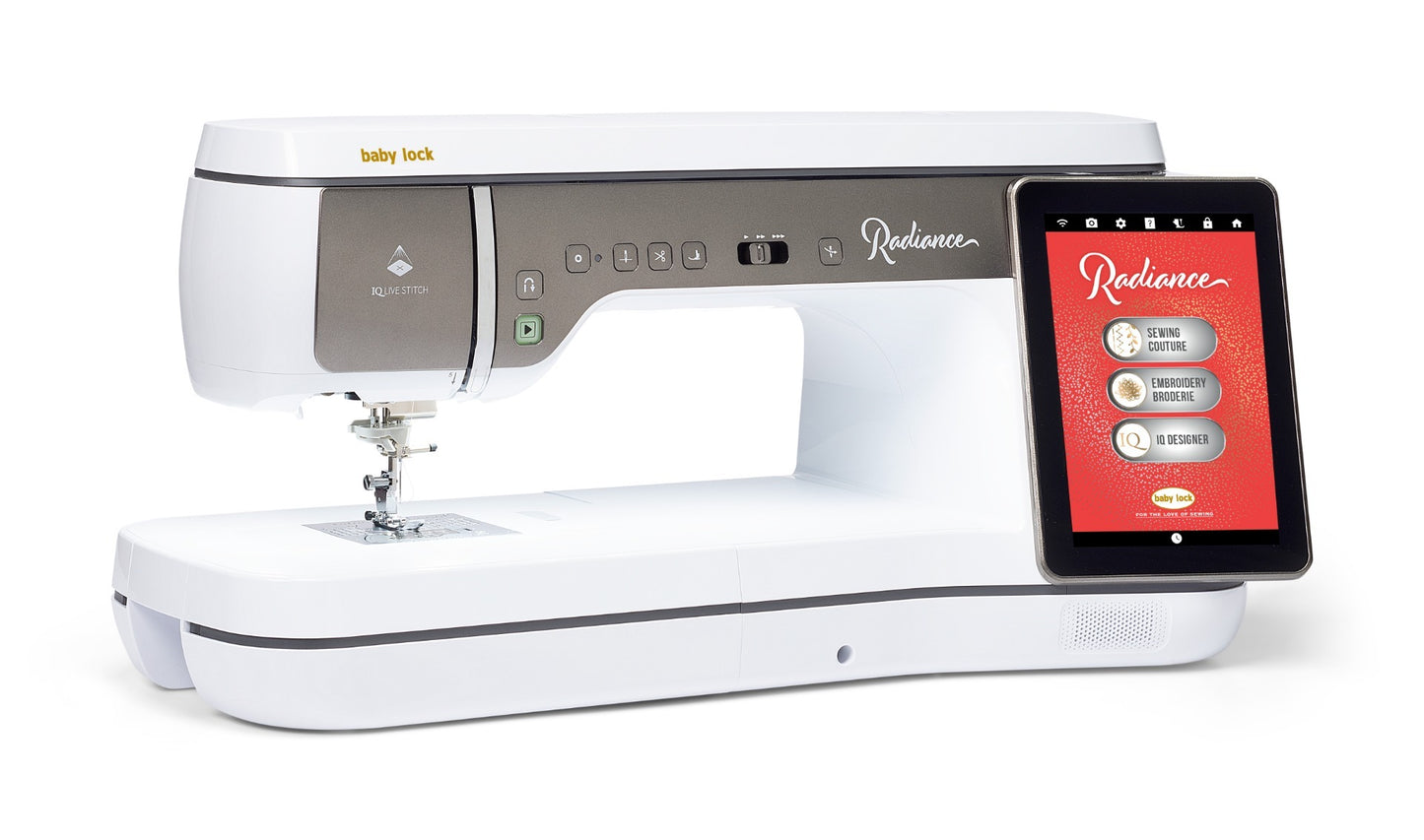 Baby Lock Radiance Sewing and Embroidery Machine