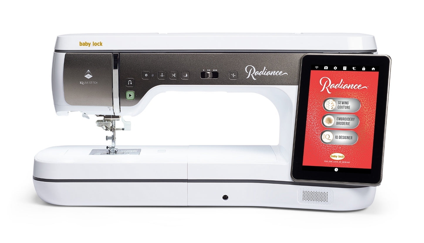 Baby Lock Radiance Sewing and Embroidery Machine