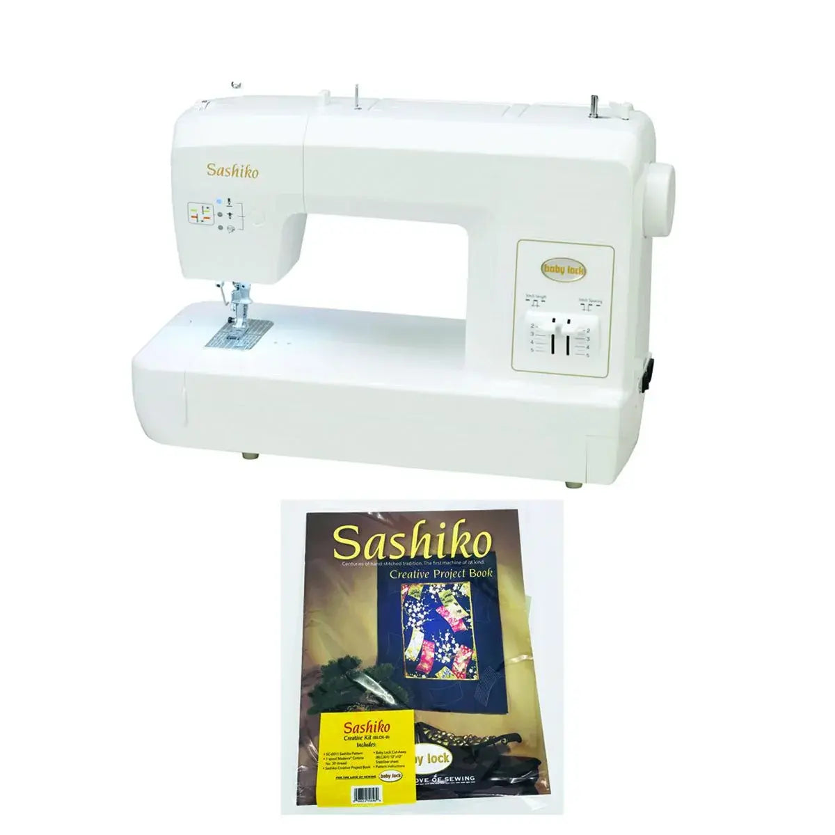 Baby Lock Sashiko 2 and Creative Kit Project Book