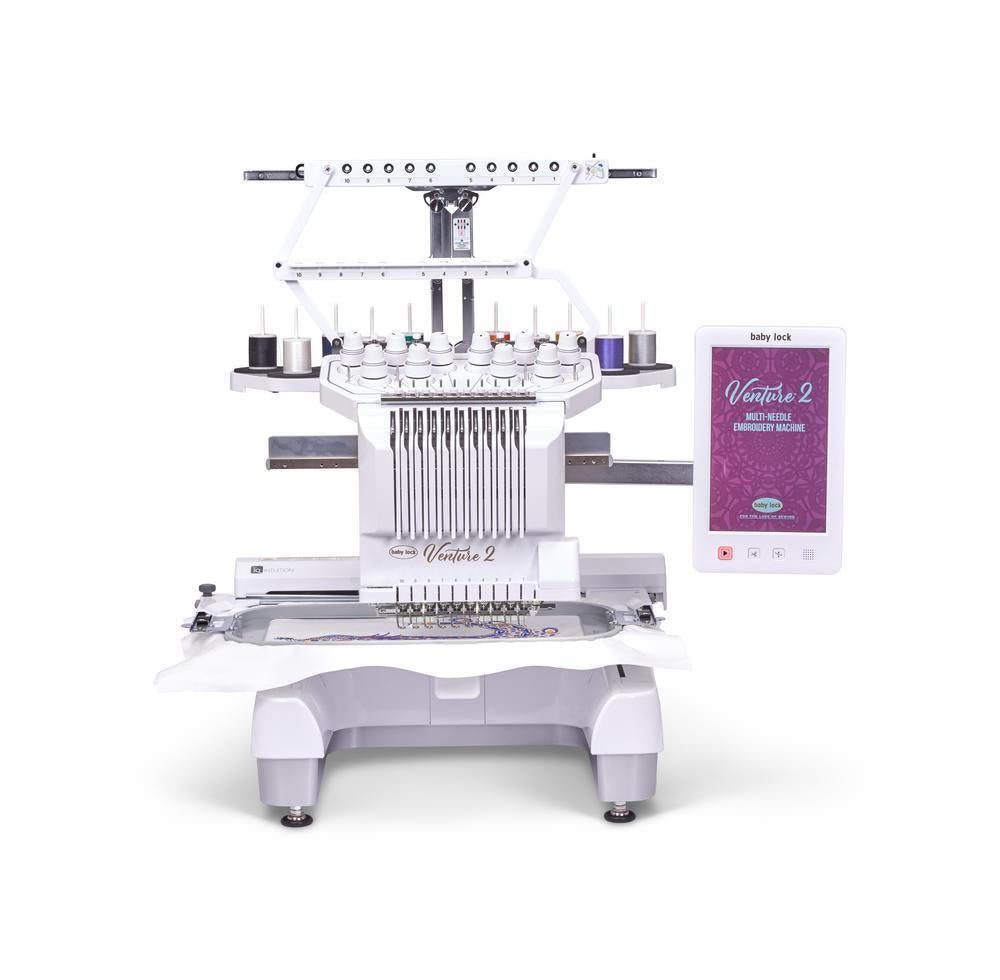 Baby Lock Venture 2 - 10 Needle Embroidery Machine (In Store)