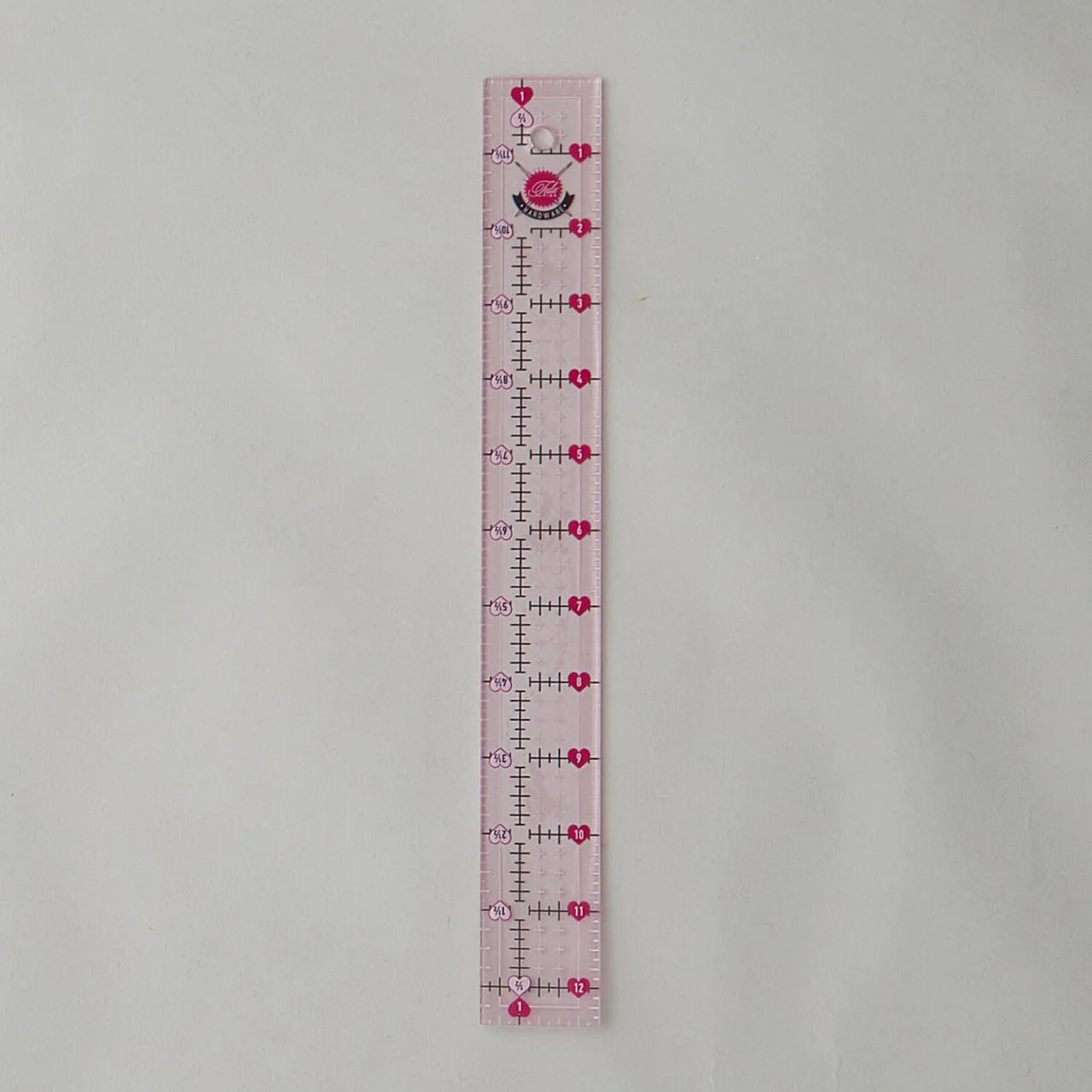 Tula Pink 1.5in x 12.5in Non Slip Bee Ruler