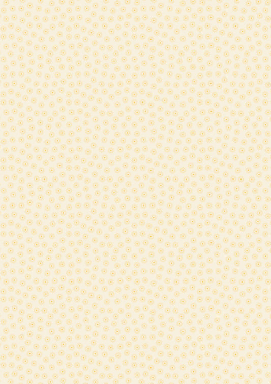 Peace and Joy Little Star Cream Gold Metallic