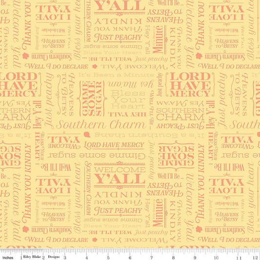 Southern Charm || Text Yellow