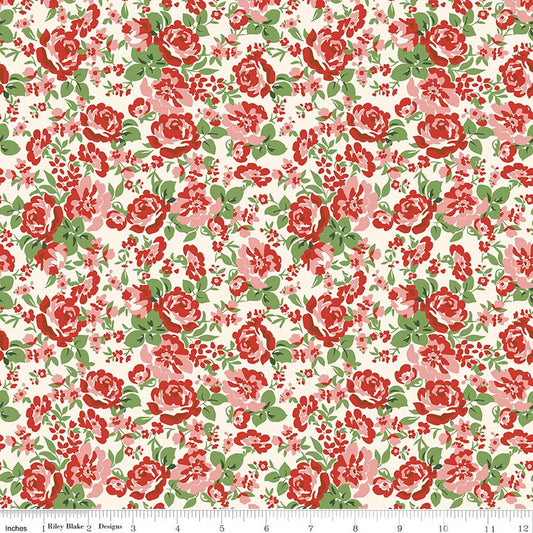 Cowgirl || Floral || Red