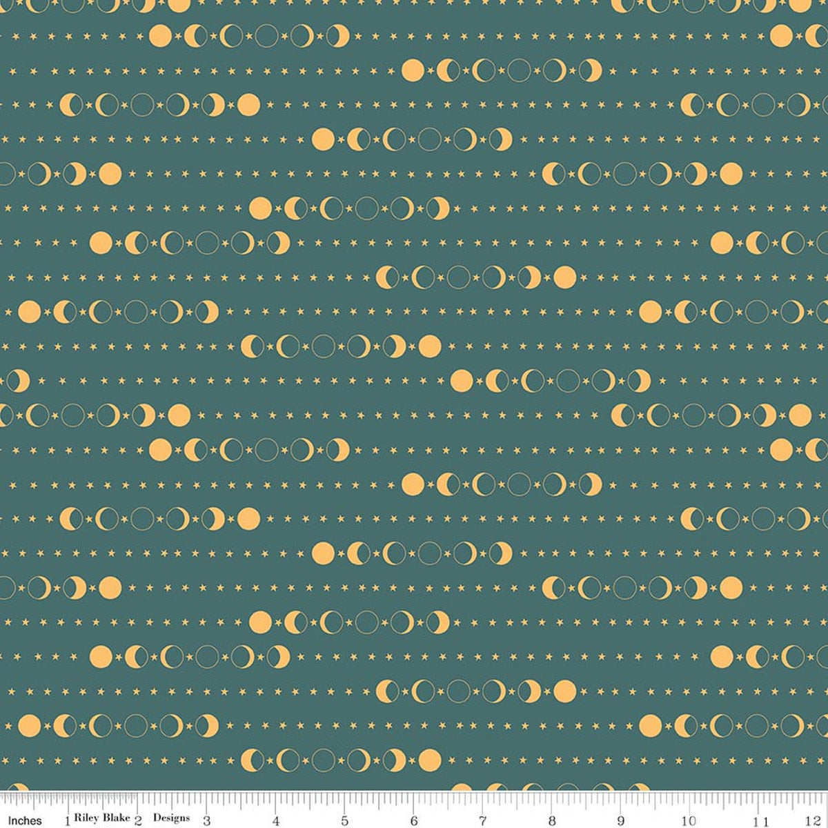 Secret Garden || Moon Phase || Teal