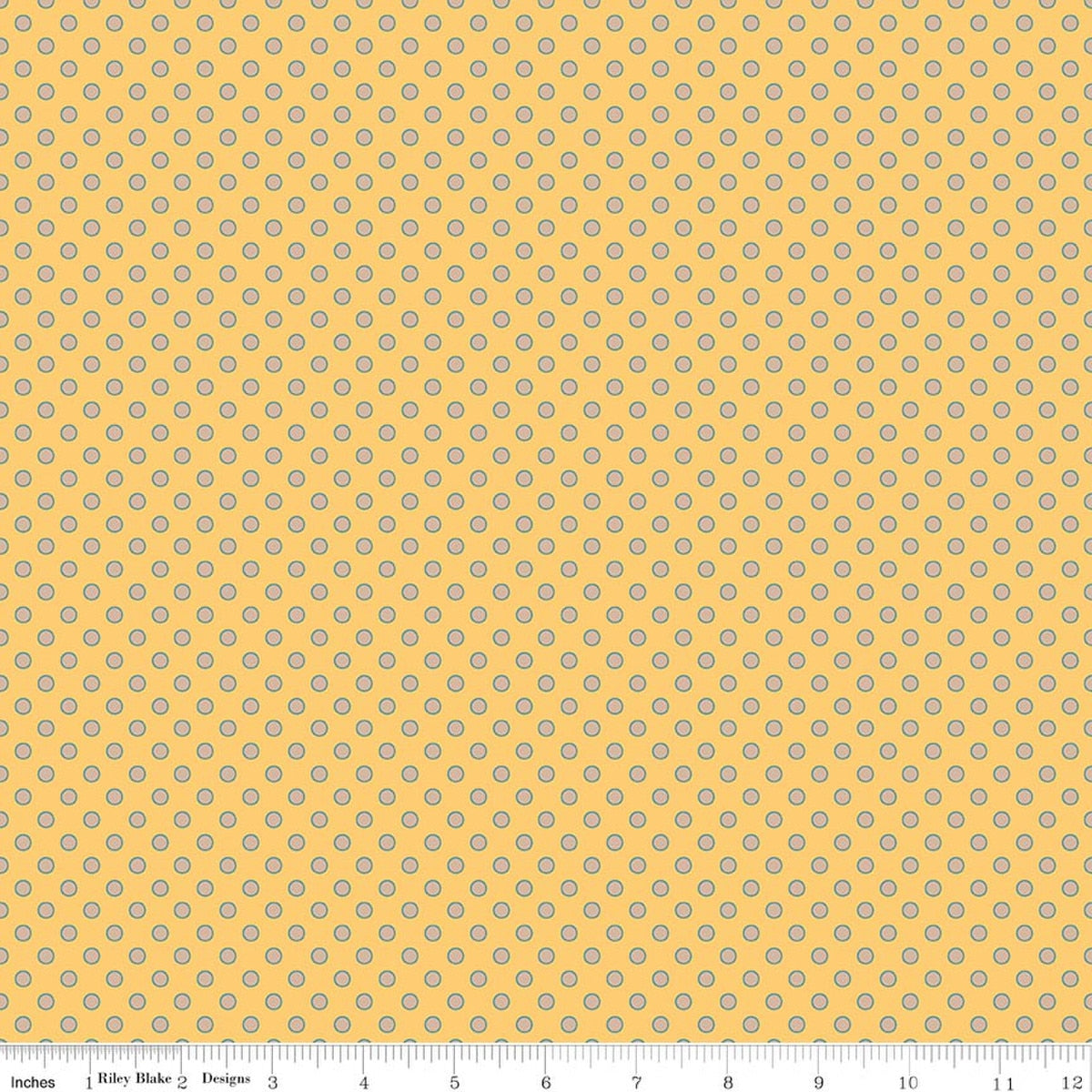 Secret Garden Dots Daisy Fabric by Riley Blake Designs