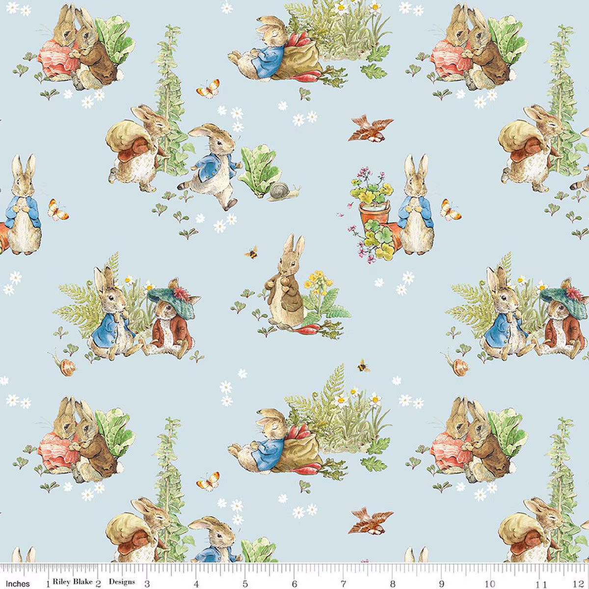 Peter Rabbit™ and Benjamin Bunny™ || Main Blue