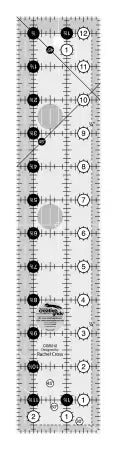 Creative Grids Ruler 2.5" x 12.5"