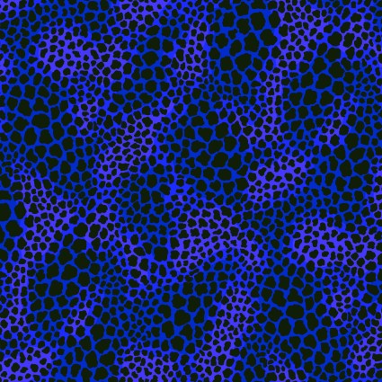 Earth Song Leopard Spots Royal Blue