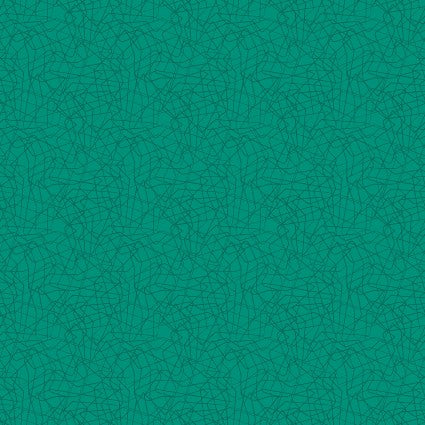 Stitchy Threaded Lines Dark Teal