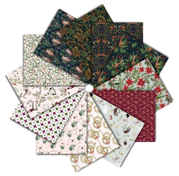 Twelve Days Fat Quarter Bundle