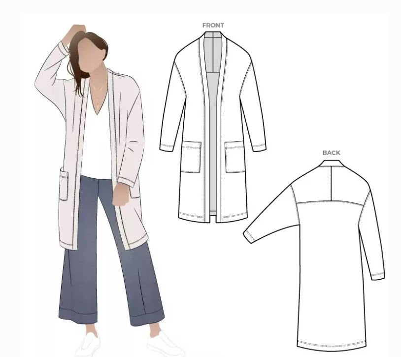 Como Knit Cardi - Multi-size