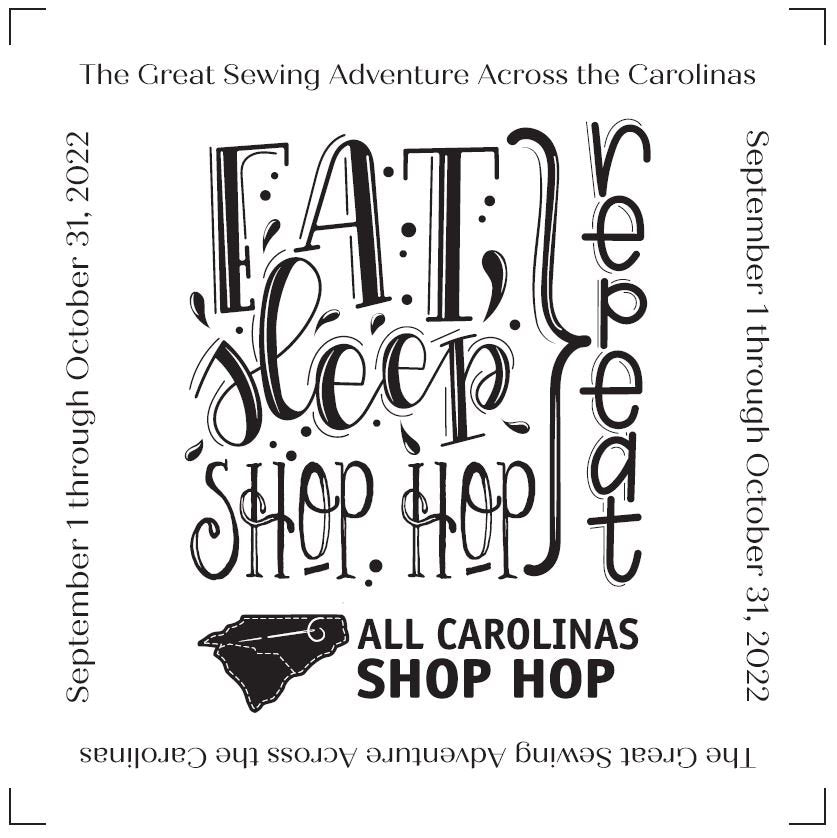 All Carolinas Shop Hop- State Quilt Block 2022