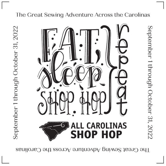 All Carolinas Shop Hop- State Quilt Block 2022