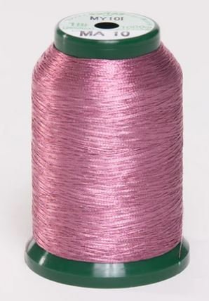 KingStar Metallic Embroidery Thread MA10 Carnation Pink