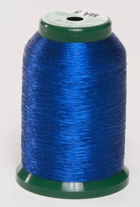 KingStar Metallic Embroidery Thread MA5 Dark Blue
