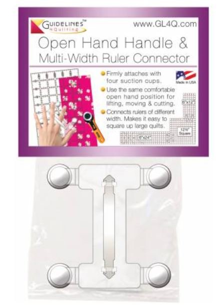 Guidelines Open Hand Handle & Multi-Width Ruler Connector
