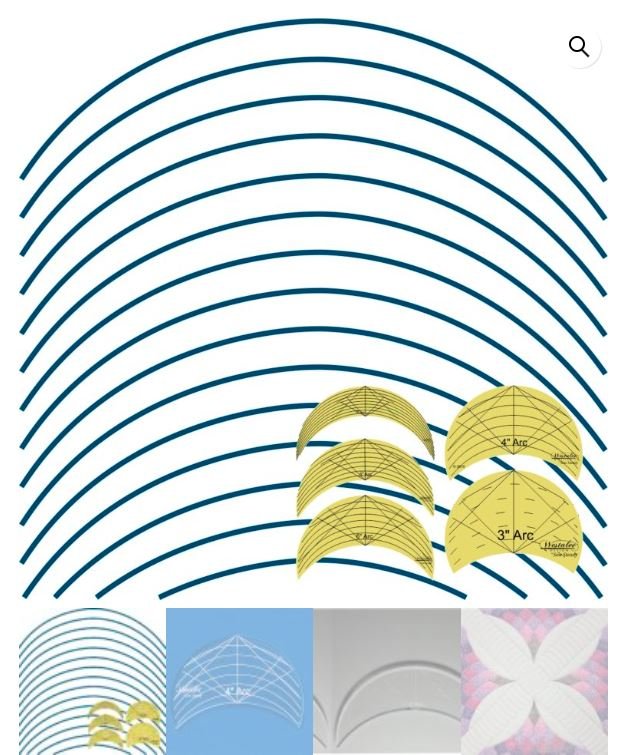 Westalee Design Arc Templates - HS (High Shank)