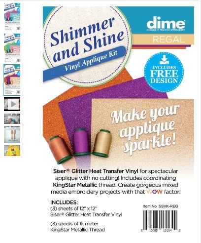 Shimmer and Shine Vinyl Applique Kit