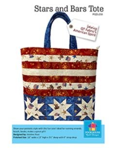 Stars and Bars Tote Pattern