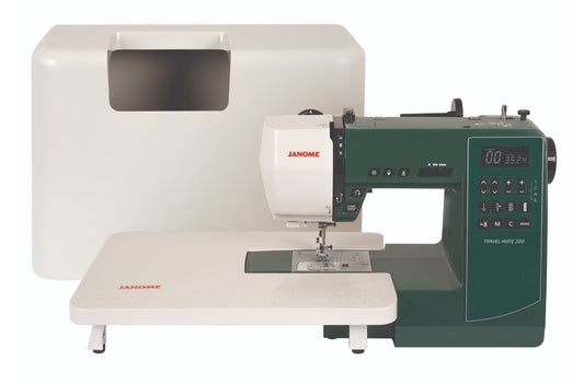 FLOOR MODEL Janome Travel Mate 200 - Green (TM200)