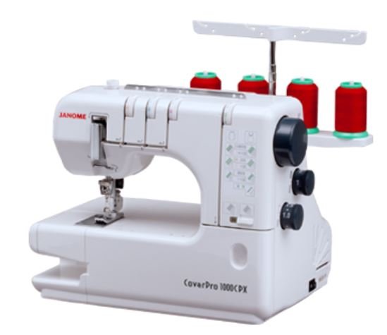 Janome 1000CPX Cover Hem Sewing Machine