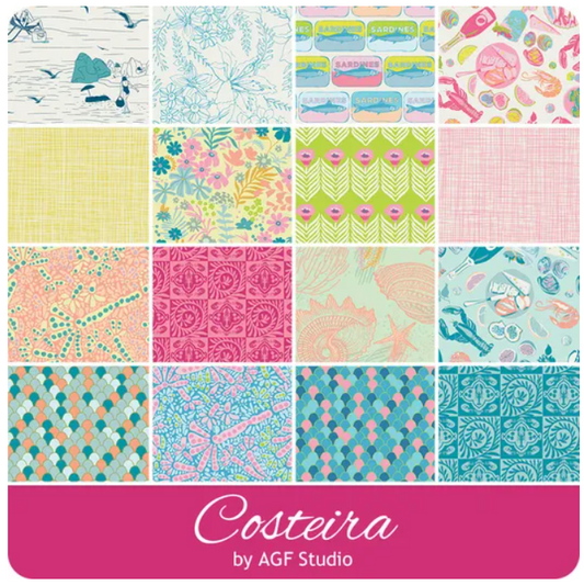 Costeira 10" Squares Fabric Wonders 42 Pieces LC