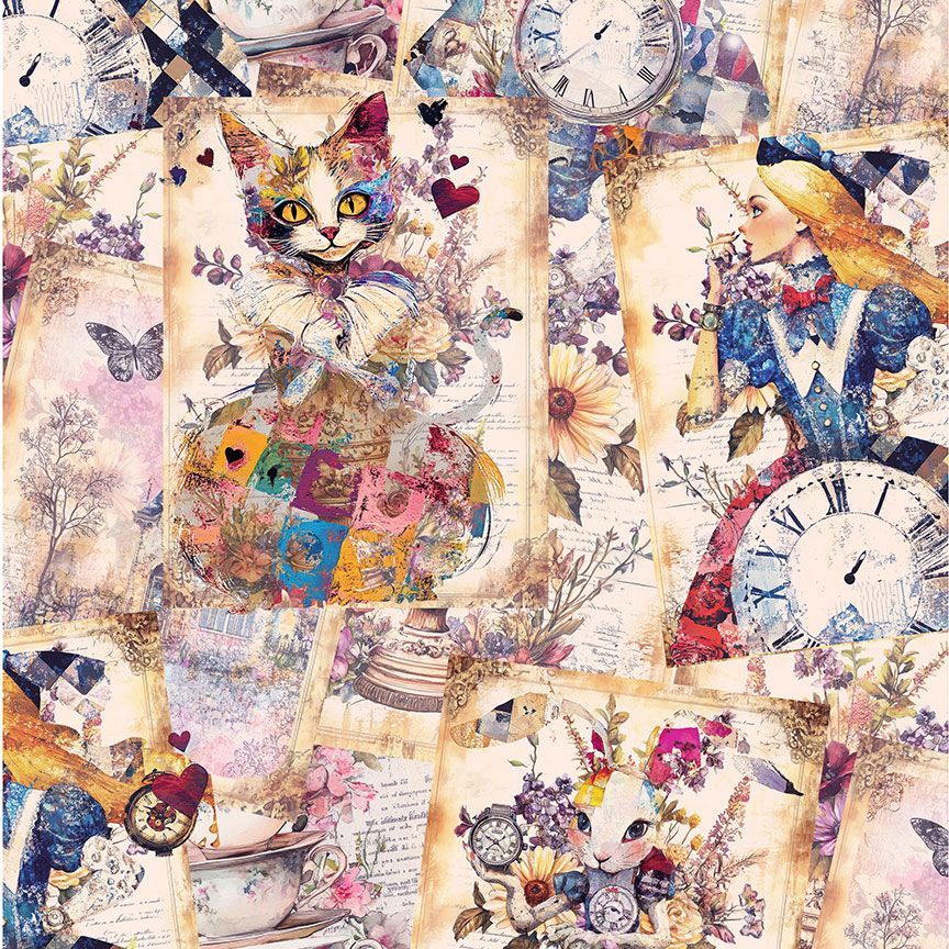 ALICE'S DREAM COLLAGE