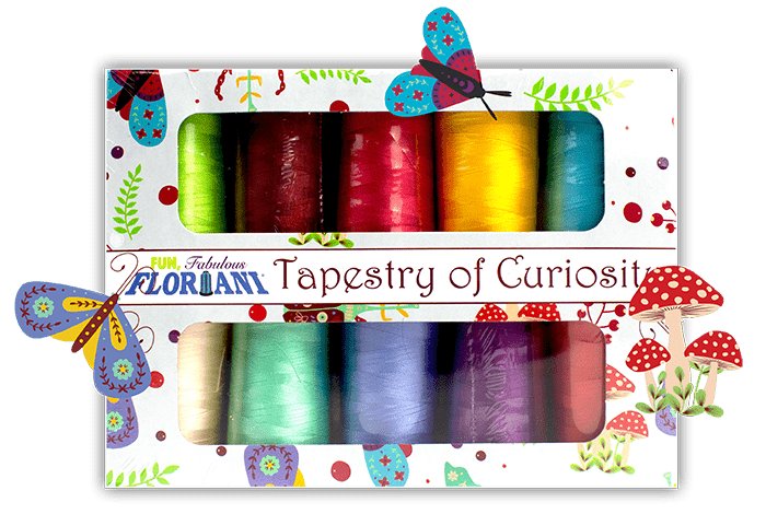 Floriani Thread - Tapestry of Curiosity 10 ct set
