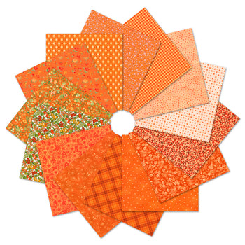 Fabric Market || Orange Color Story