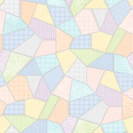 Woolies Flannel || Patchwork Quilt || Light Multi