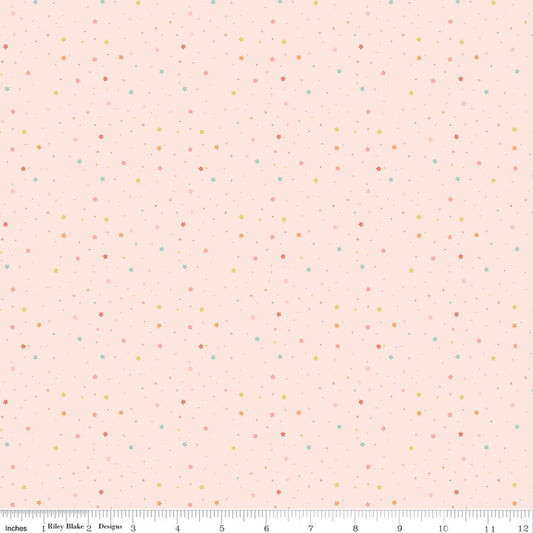 Love You to the Moon || Stars || Blush || Flannel