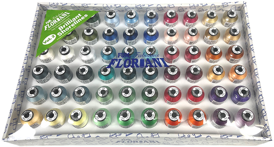 Floriani Top 60 Thread Box 2 || Brilliant Shorelines