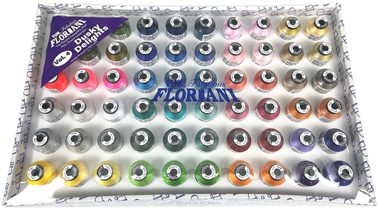 Floriani Top 60 Thread Box 4 || Dusky Delights