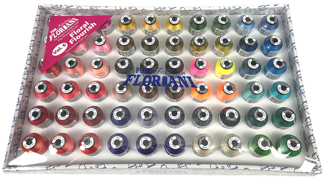 Floriani Top 60 Thread Box 2 || Floral Flourish
