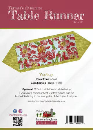 Farmer's 10-minute Table Runner