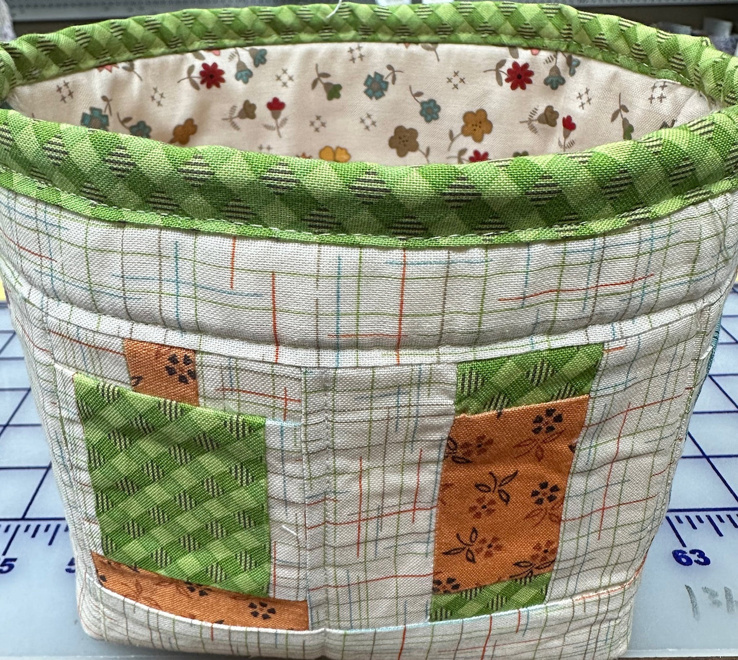 Spools Scrap Basket Autumn Fabric Kit