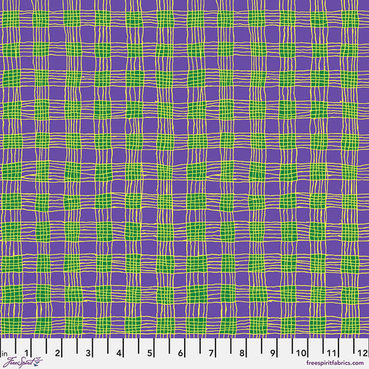 February 2025 || Gingham - Purple