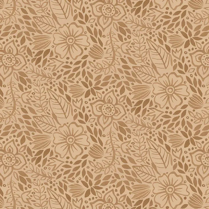 Floralscape Tan
