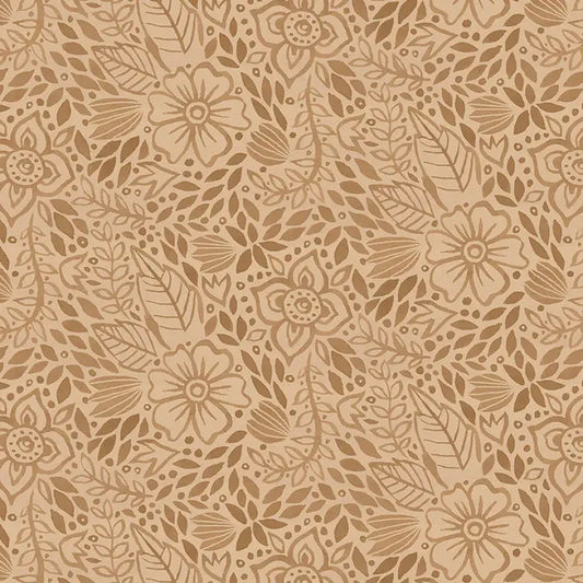 Floralscape Tan