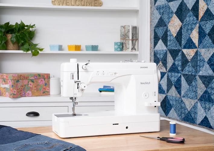 Janome Heavy Duty 8 Straight Stitch Sewing Machine
